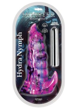 Monster Romance Hydra Nymph Rechargeable Silicone Dong - Magenta/Lavender