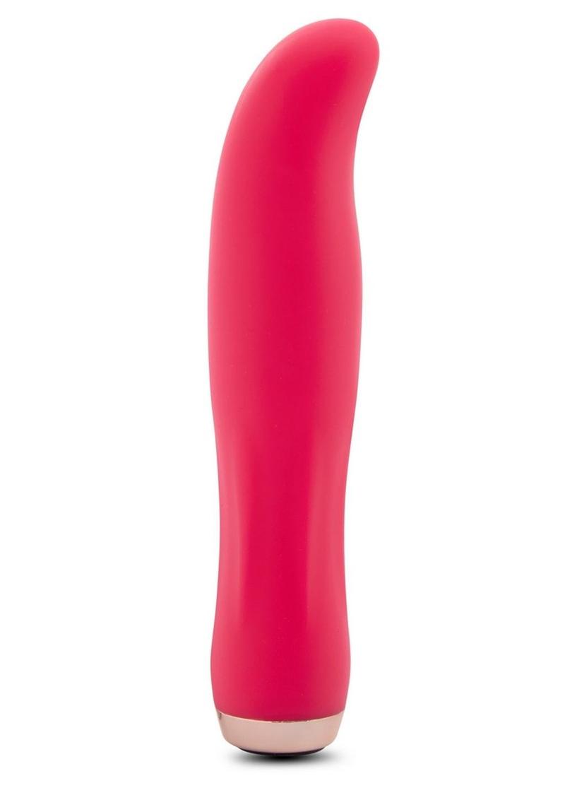 Nu Sensuelle Bella Velvet Touch with Turbo Rechargeable Silicone Vibrator - Hot Pink