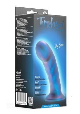 Temptasia Rebellion Peg Silicone Dildo - Blue Erotic