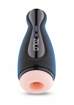 Zolo Blowpin Rechargeable Masturbator - Black