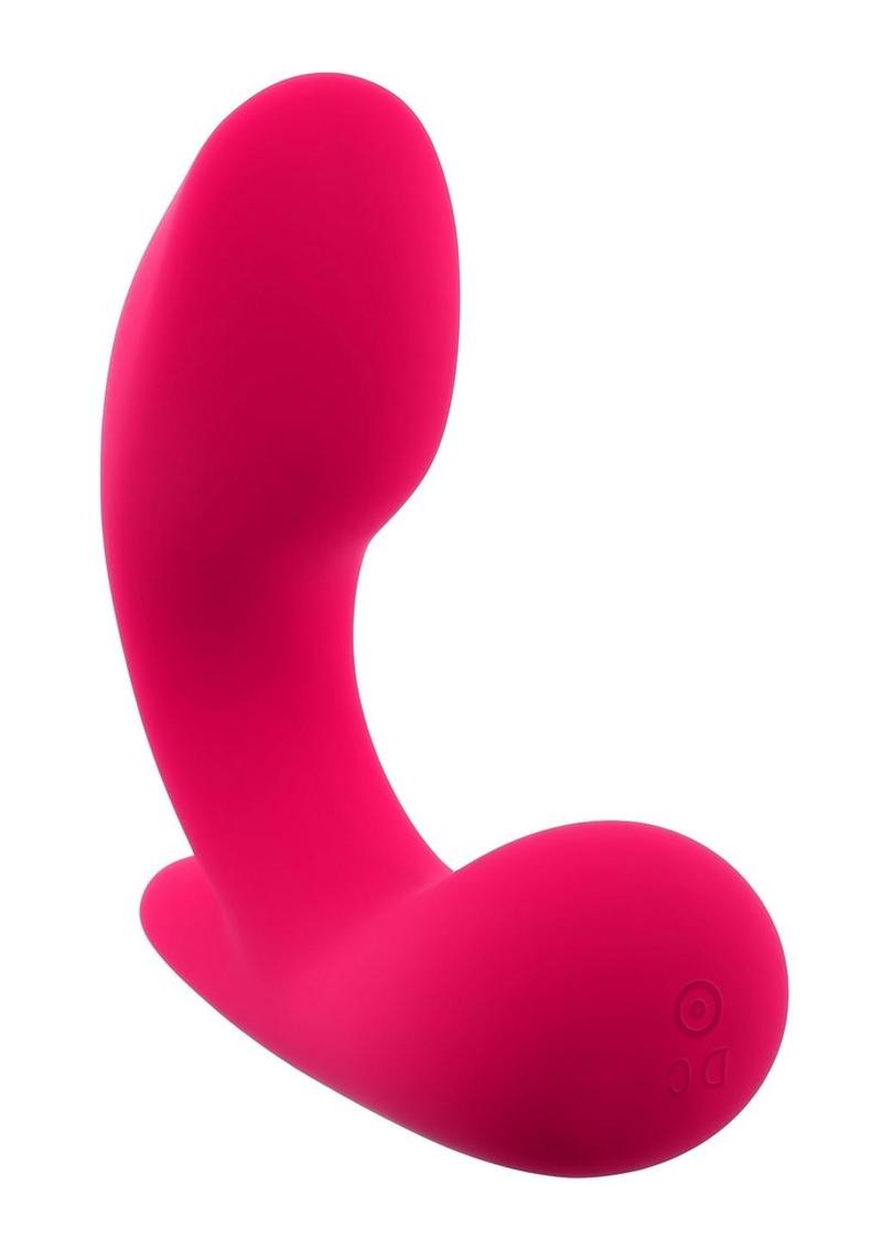 Gender X All About The Bass Rechargeable Silicone Vibrator with Remote - Red