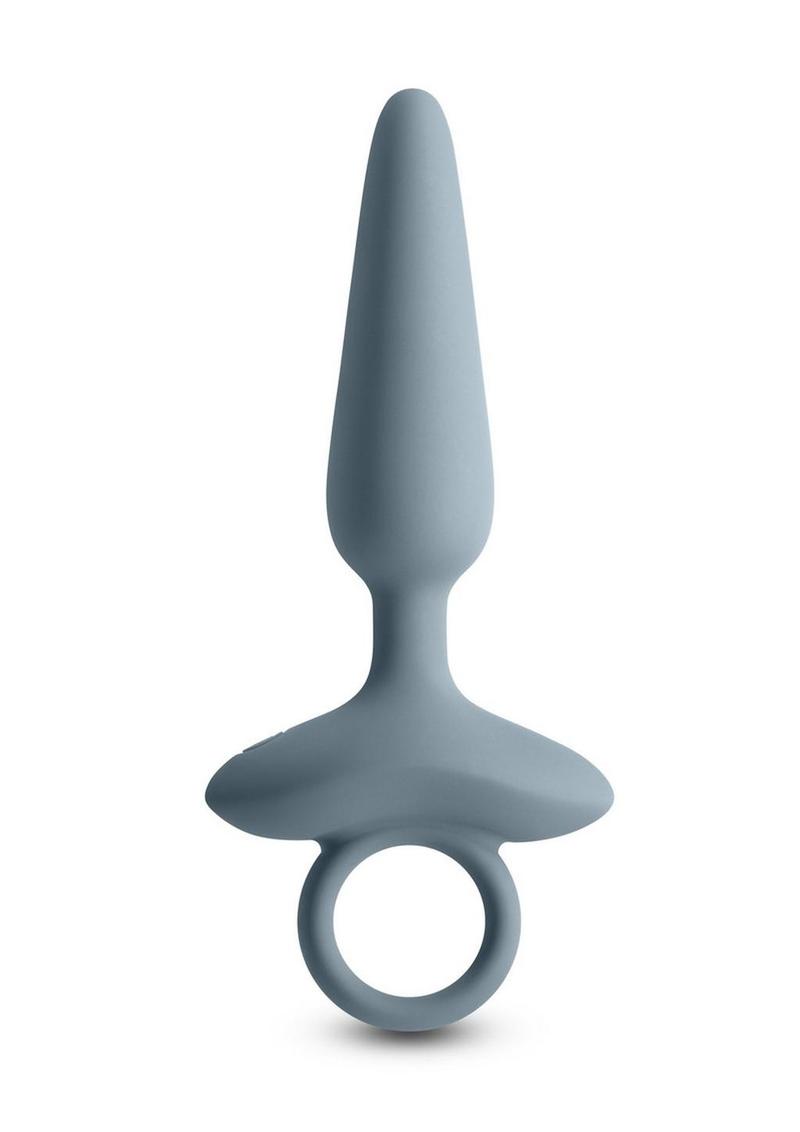 Renegade Maverick Rechargeable Silicone Anal Plug - Gray