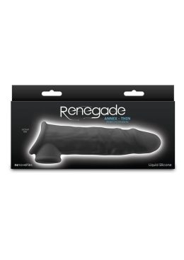 Renegade Annex Silicone Penis Extension - Thin - Black