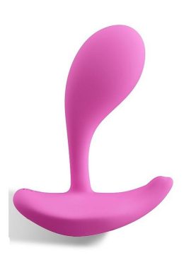 Oly 2 Pressure Sensing App enabled Wearable Rechargeable Silicone Clit and G Spot Vibrator - Pink