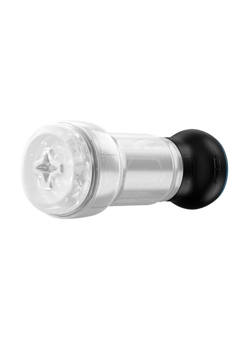 PowerBlow and Pocket Stroker Crystal Combo - Black/Clear