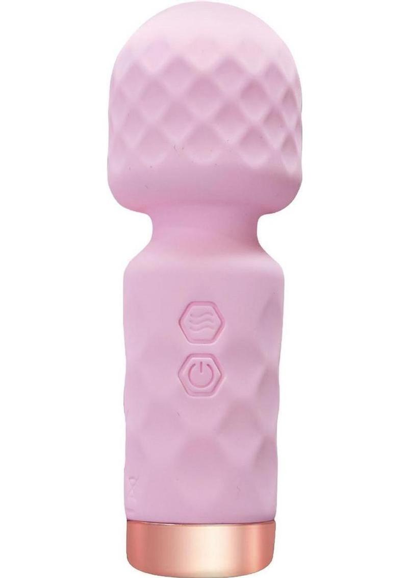 Wet Dreams Lil Wanderer Rechargeable Multi-Speed Mini Massage Wand - Pink