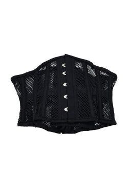 Rouge Mesh Corset - Large/XLarge - Black