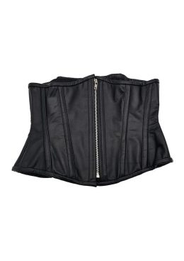Leather Corset - Large/Extra Large - Black