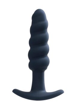 VeDO Twist Rechargeable Silicone Anal Plug - Black