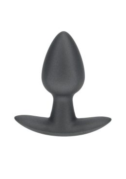 Ouch! Anal Plug Silicone - Small - Gun Metal