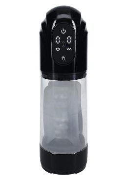 Pumped TechnoThrust 10 Function Rechargeable Automatic Masturbator - Black