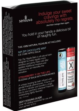 Sensuva Lips N Nips Pleasure Kit Limited Edition - Chocolate Strawberry