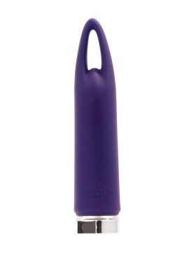 VeDo Lasso Rechargeable Silicone Bullet Vibrator - Purple