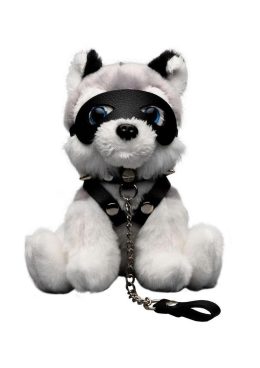 Master Series Max the Fetish Pup Keychain - White