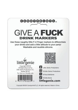 FU Finger Drink Markers