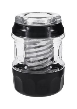 Playboy Spring Fling Rechargeable Stroker - Clear/Black